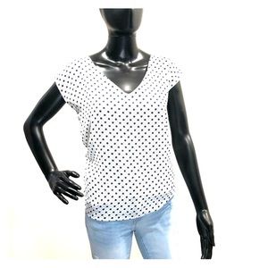 Tommy Hilfiger spotted sleeveless blouse